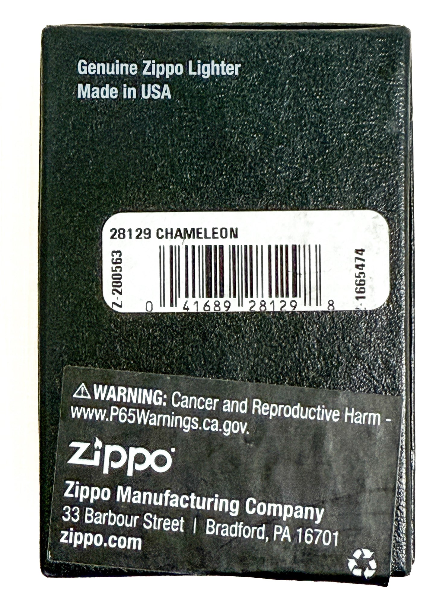 ZIPPO LIGHTER 28129 CHAMELEON