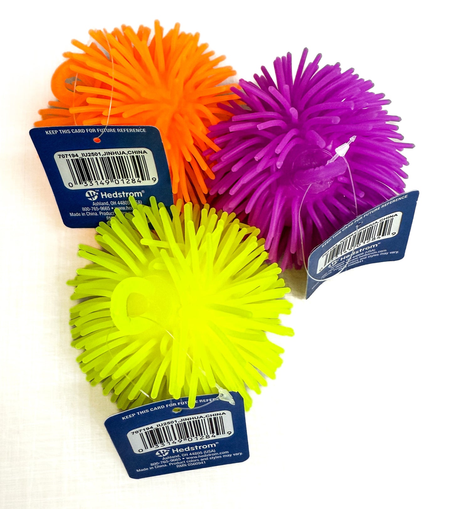 HEDSTORM FIDGEE FUN 4 IN BOUNCY BALLS 12/CASE