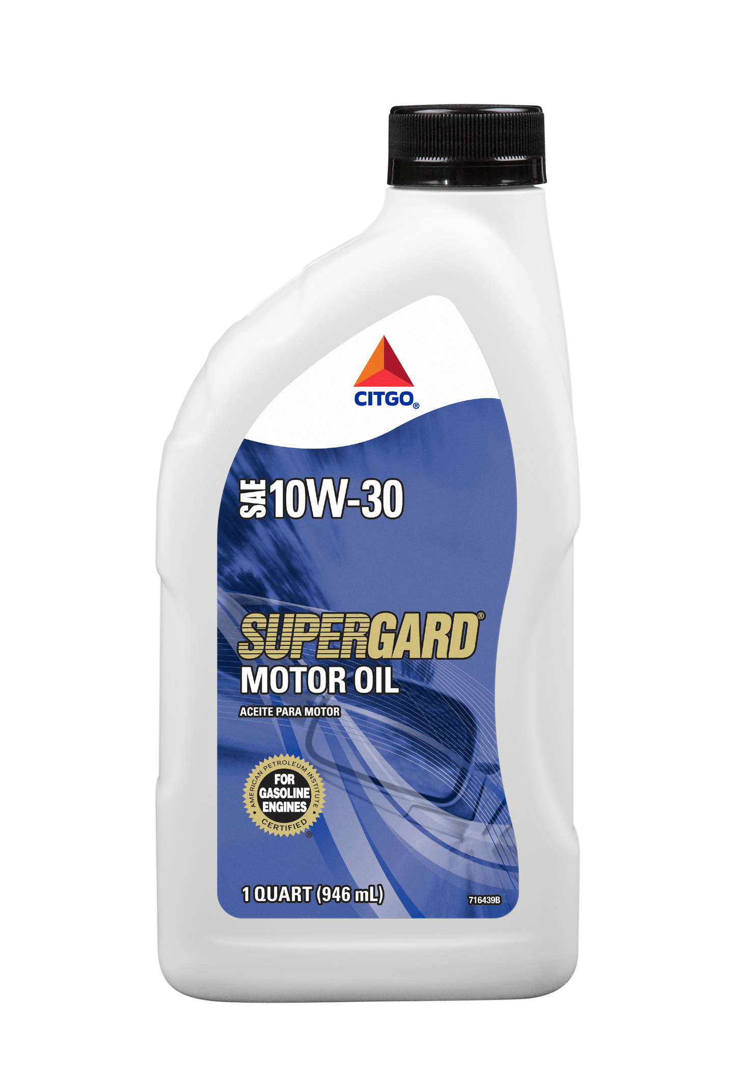 CITGO Supergard 10W30 Engine Oil Case of 12 Quarts