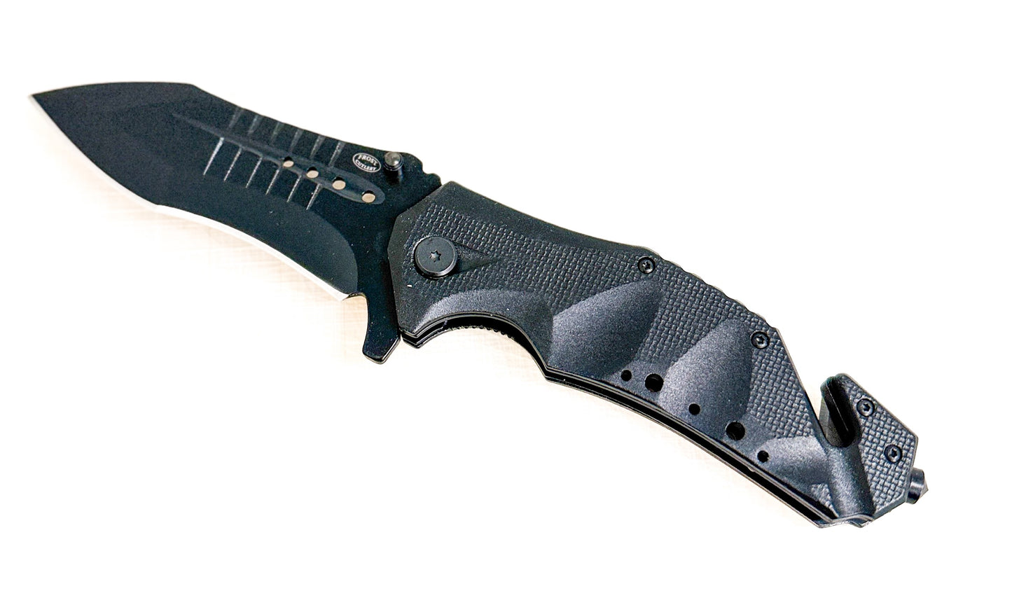 FROST KNIFE 5IN TANK BLACK ALUMINUM ASST OPEN