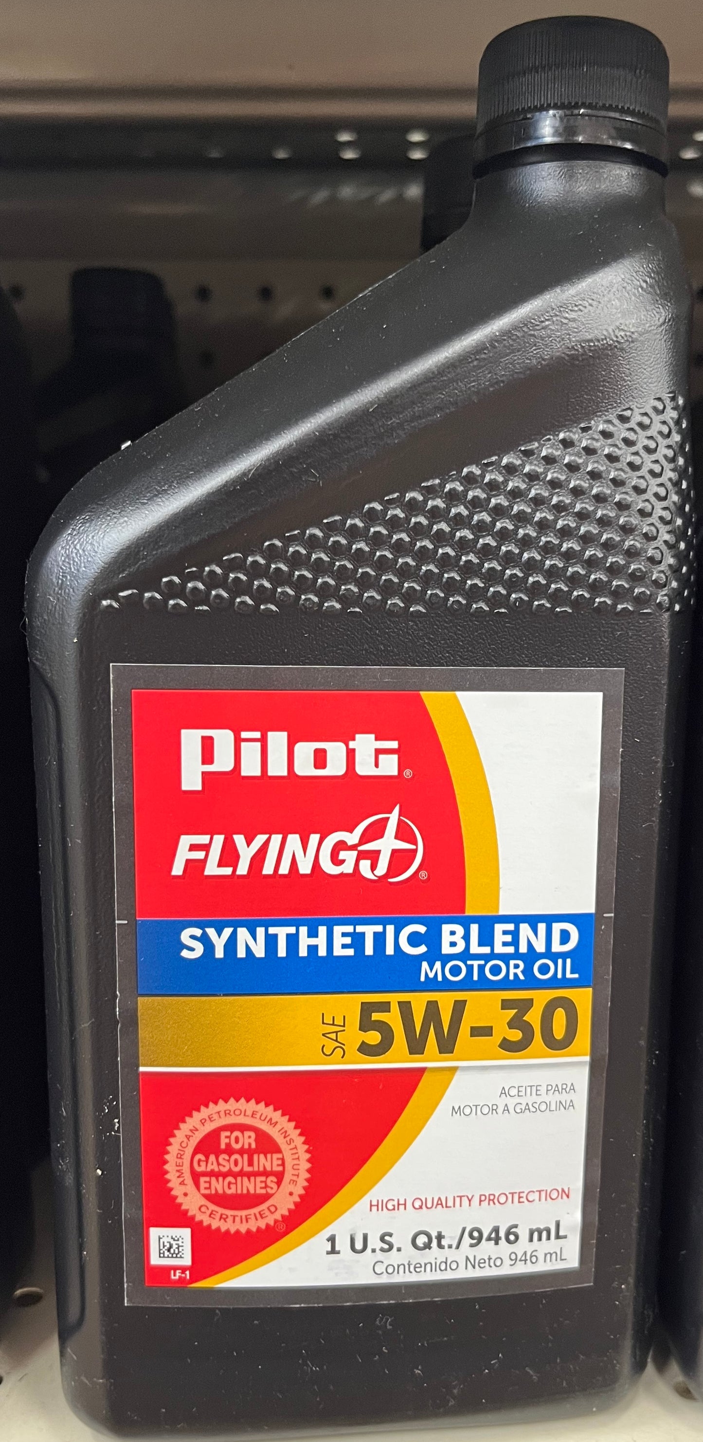 PFJ Branded 5W-30 Synthetic Blend Automotive Engine Oil - Case of 12 Quarts