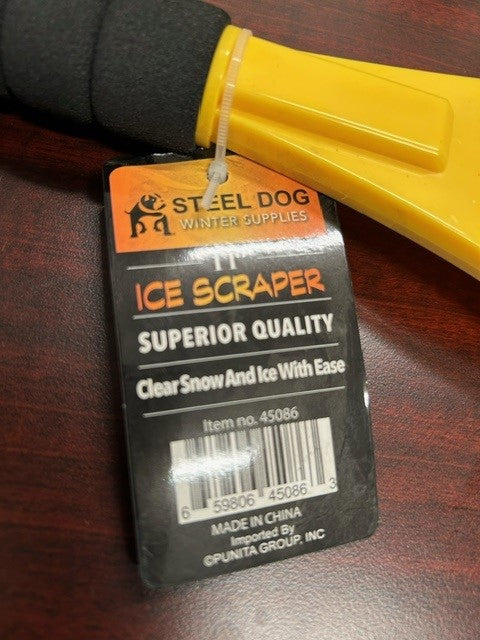 Steel Dog 11" Windshield Ice Scraper