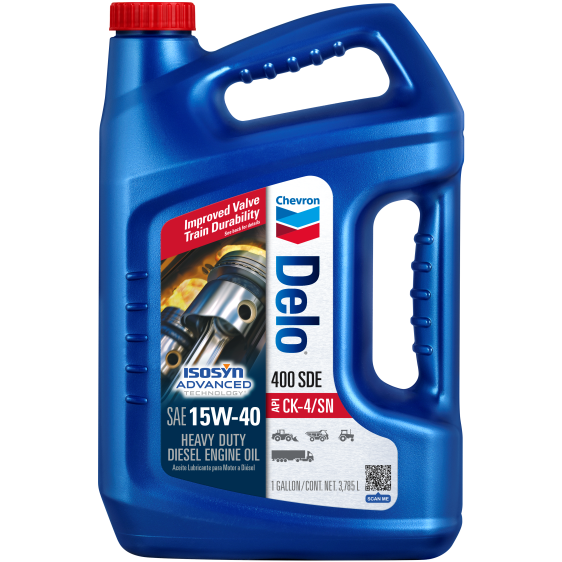 15W40 GAL CHEVRON DELO CK4 DIESEL ENGINE OIL CASE OF 3 ONE GALLON JUGS