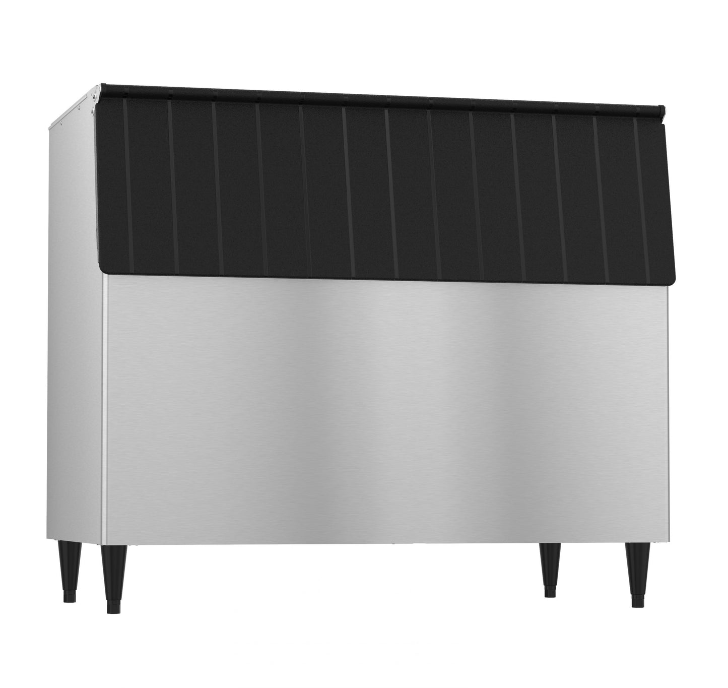 B-900SF, 52″ W Ice Storage Bin with 900 lbs Capacity – Stainless Steel Exterior