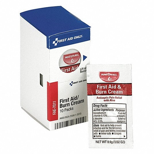 First Aid/Burn Cream Packets, 10 each