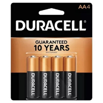 Duracell Batteries AA - 4 Pack