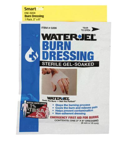 First Aid Only FAE-5004 SC Refill 2"x6" Burn Dressing, 1/box