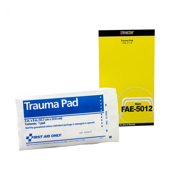 Trauma Pad, 5" x 9", 2 Pads