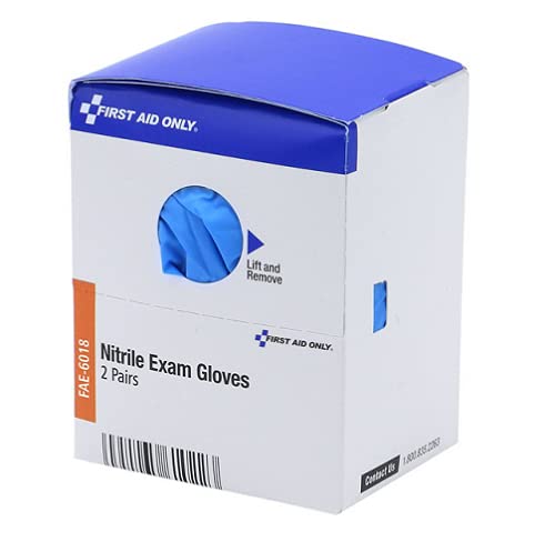 Nitrile Exam Gloves - 2 pair