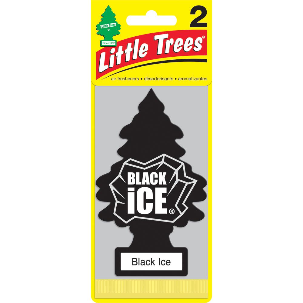 Little Trees Mini Black Ice - Case of 12, 2 Packs