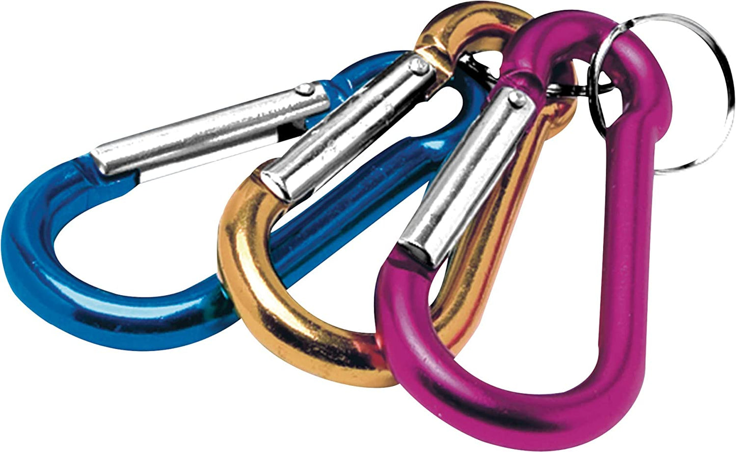 PERFORMANCE TOOL W3203 D-CLIP Key Holder/Carabiner - 20 Pack Display