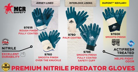 Predator Textured Gloves - 12 pack