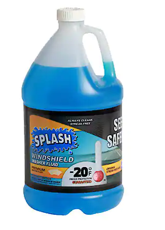 SPLASH 1-Gallon -20 Windshield Washer Fluid - Full Pallet *** 210 Bottles