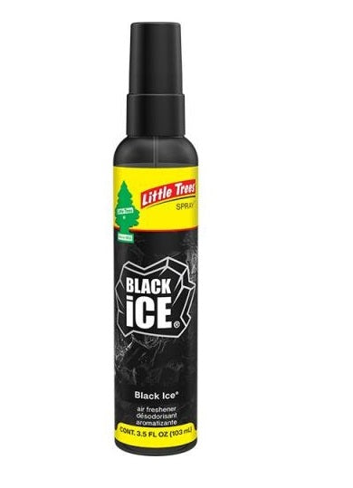 Little Trees Black Ice Scented 3.5 oz. Spray - Case of 12 Bottles