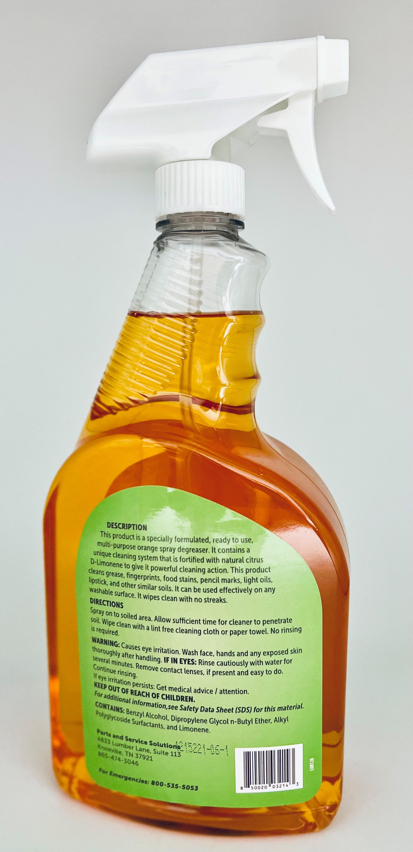 TELLICO Mystic Orange Cleaner and Degreaser - Safe on Any Washable Surface Case of 12