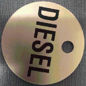 Diesel Fuel Small Tag