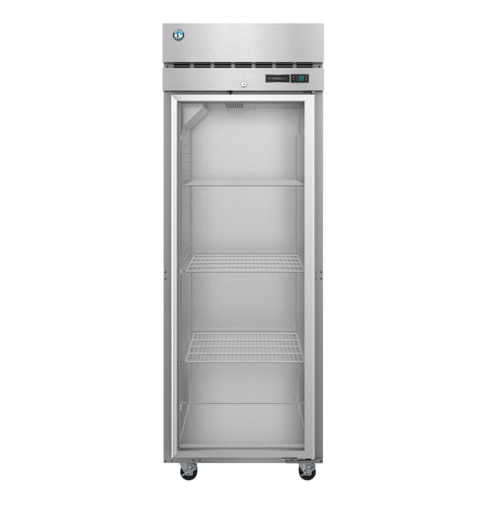 R1A-FG, Refrigerator, Single Section Upright, Full Glass Door with Lock