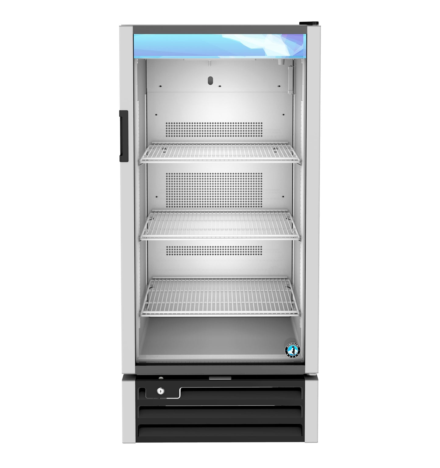 RM-10-HC, Refrigerator, Single Section Glass Door Merchandiser