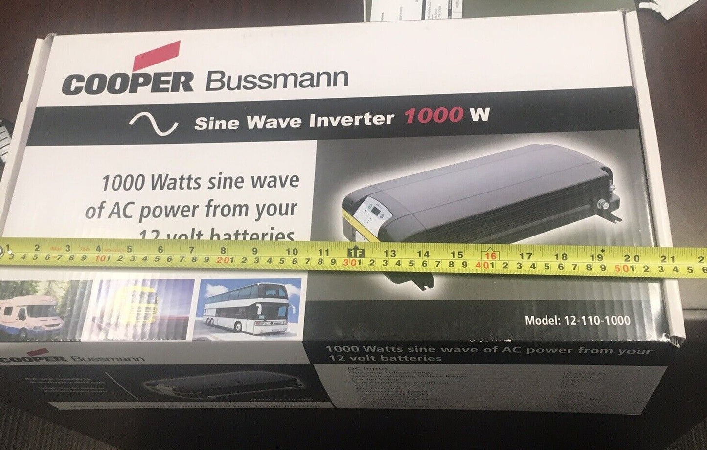 EATON Bussmann True Sine Inverter 1000W