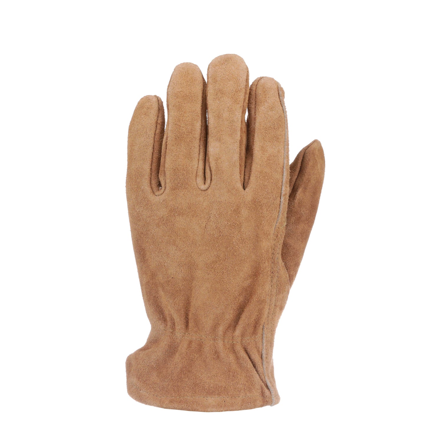 Men’s Split Cowhide Full Leather Slip-On Work Gloves