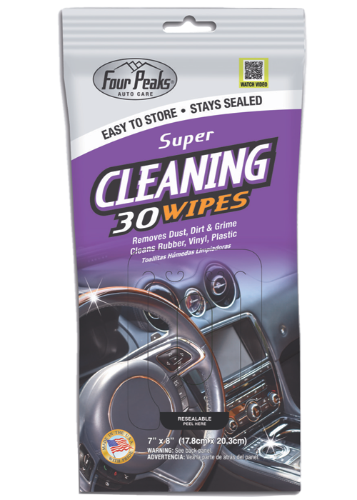 Four Peaks Cleaning Wipes - Case of 7 Packs