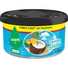Little Trees UFC-17824-24 Car Air Freshener - Case of 4 cans - Caribbean Colada