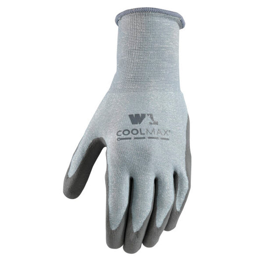 Men’s Coolmax® Coated Knit Gloves - 1 Retail Pack with 4 Gloves