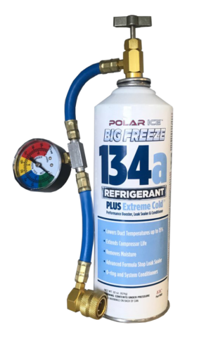 FJC Polar Ice Refrigerant Plus Extreme Cold Performance Booster 22 oz. - Case of 6 Cans