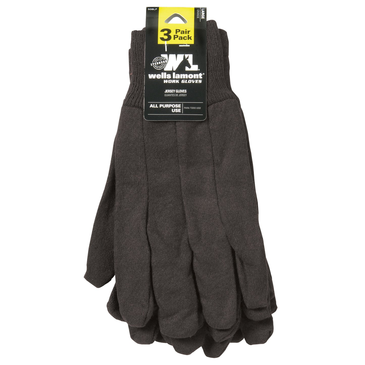 WearPower Jersey Gloves (3 Pair Pack) Wells Lamont