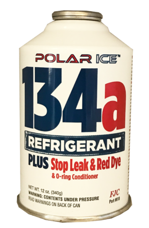 134a PLUS Leak Stop with Red Dye – 12oz - Pack of 12 Cans