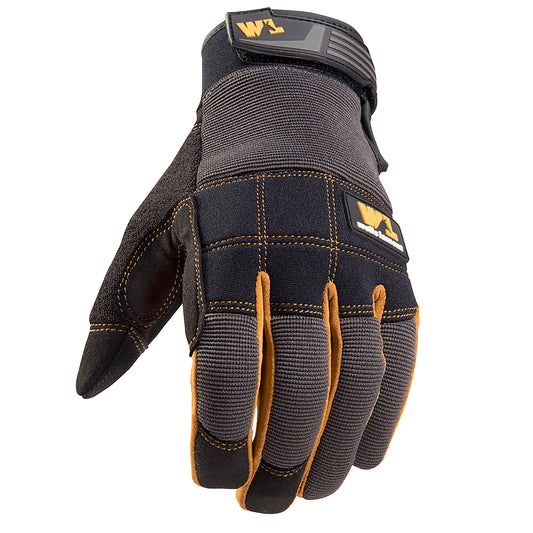 Men’s FX3 Extra Wear Palm Patch Work Gloves - Wells Lamont - Case of 6 Pair