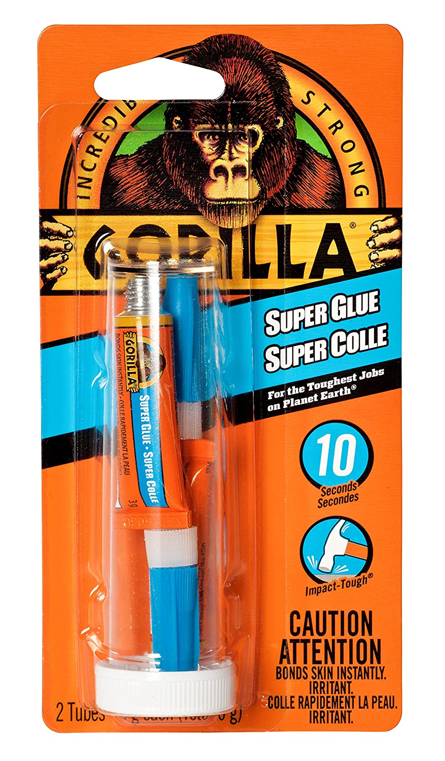 Gorilla Super Glue 2 Pack
