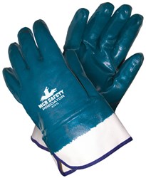 Predator® Series Fully Nitrile Coated Work Gloves Safety Cuff - 12 Pack