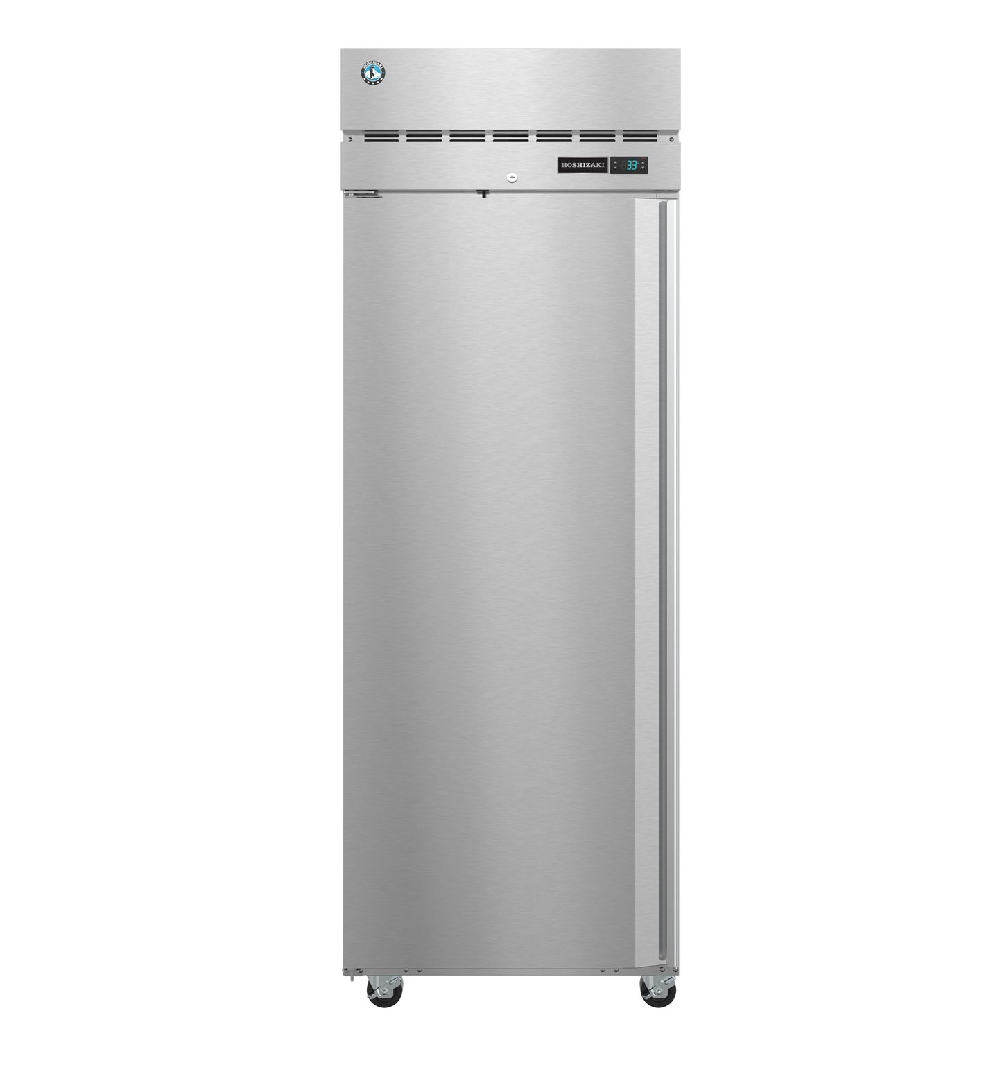 F1A-FSL, Freezer, Single Section Upright, Full Stainless Door with Lock