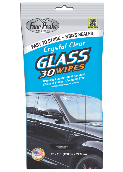 Glass Wipes Retail Hang Bag - every case contains 7 packages. Perfect ...