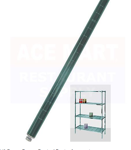 P74G Posts for Green Epoxy Shelving
