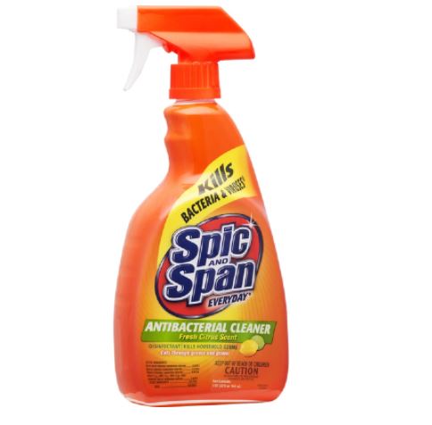 Spic and Span Antibacterial Cleaner - 32oz Bottle- Case of 9