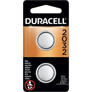Duracell Lithium 2032 Batteries - 2 Pack
