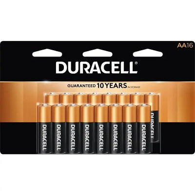Duracell AA Batteries - 16 Pack