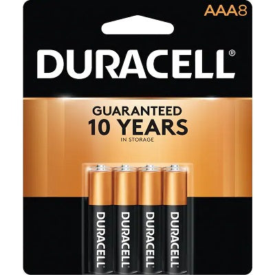 Duracell AAA Batteries - 8 Pack