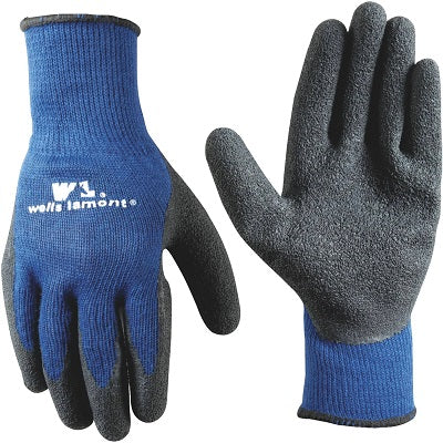 Wells Lamont Men’s Latex Coated Grip Work Gloves - 6 Pairs - Each Pair Retail Ready