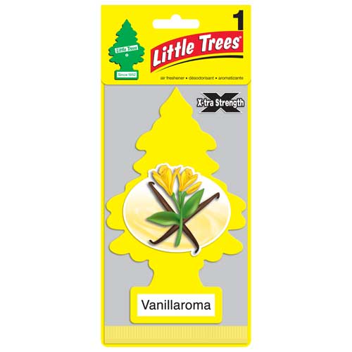 Little Trees Extra Strength Vanillaroma Scented- 24 Pack