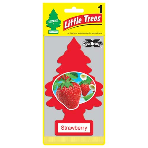 Little Trees Extra Strength Strawberry - 24 Pack