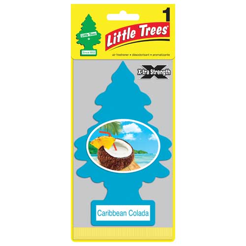 Little Trees Extra Strength Caribbean Colada - 24 Pack