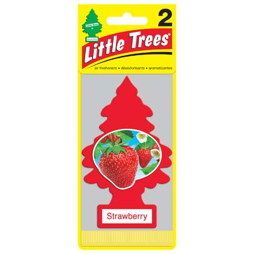 Little Trees Mini Strawberry - Case of 12, 2-Packs