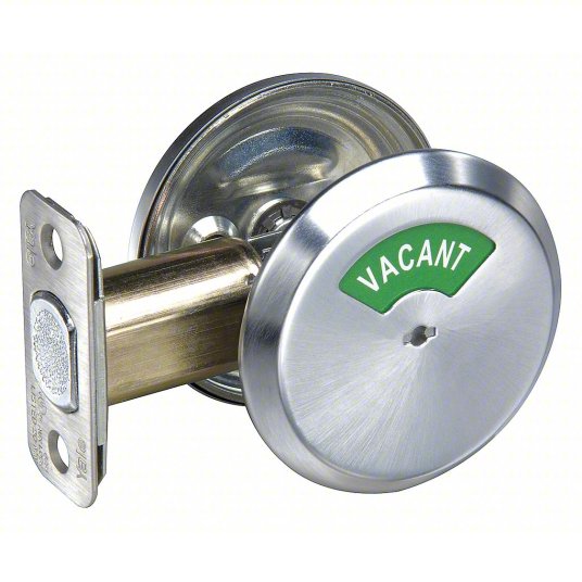 INDICATOR DEADBOLT, Locked, Vacant, In Use