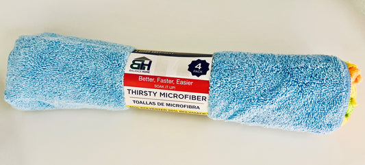 Microfiber Towel - 4 Pack