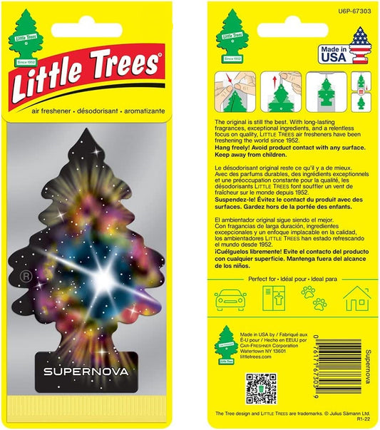 Little Trees Mini 2 Packs - Supernova Scented - 12 Pack Case