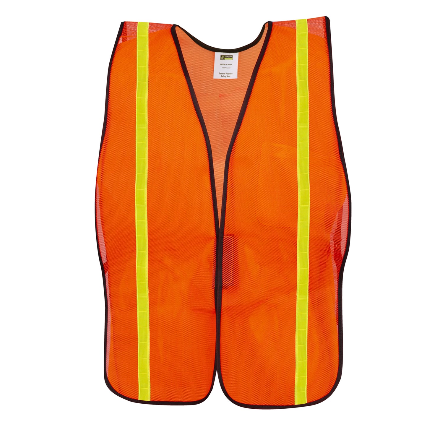 Safety Vest, Type O, Non-Rated: #V110 Size Large