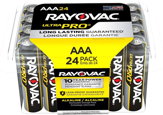 Rayovac Ultra Pro 24 Pack of AAA Batteries